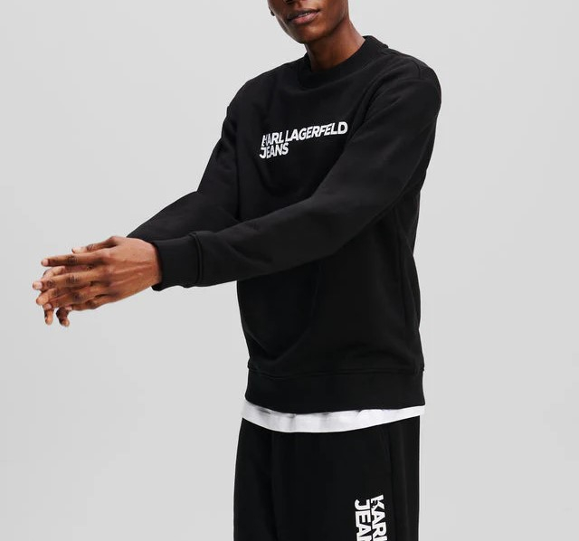 KARL LAGERFELD JEANS BLUZA REGULAR ESSENTIAL LOGO BARBATI [2]