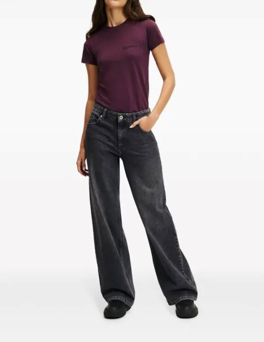 KARL LAGERFELD JEANS MID RISE RELAXED FEMEI [2]