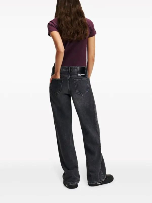 KARL LAGERFELD JEANS MID RISE RELAXED FEMEI [3]