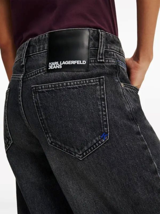 KARL LAGERFELD JEANS MID RISE RELAXED FEMEI [4]