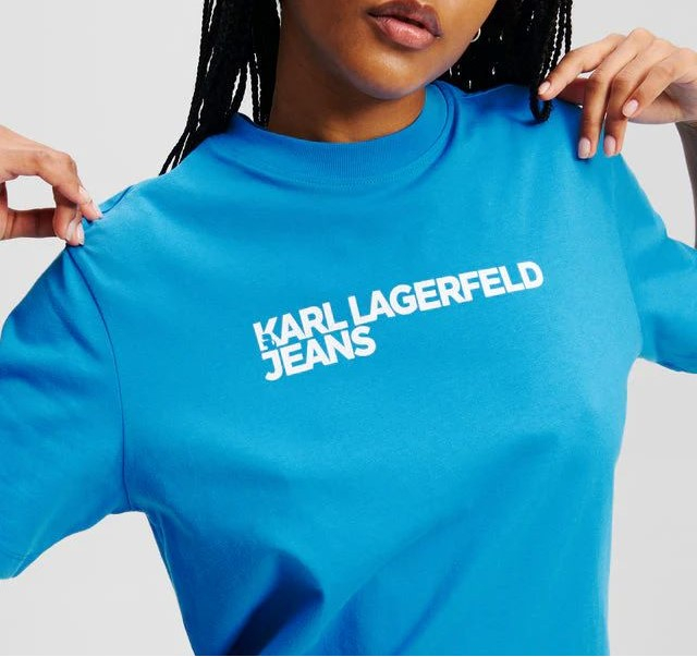 KARL LAGERFELD JEANS TRICOU REGULAR ESSENTIAL FEMEI [2]
