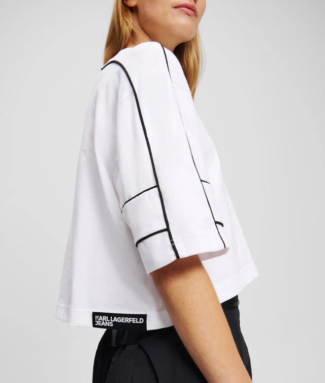 Tricou Femei Relaxed Cropped [4]