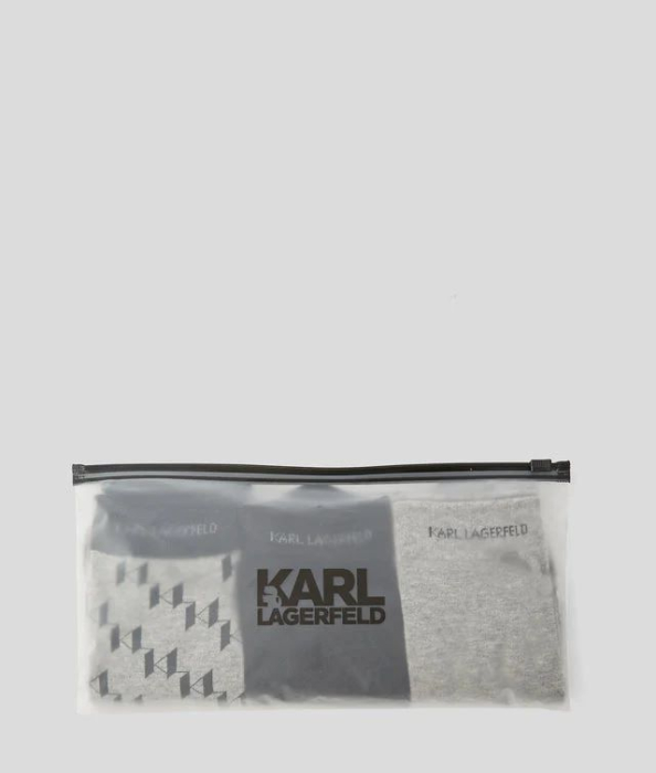 KARL LAGERFELD SET X 3 SOSETE MONOGRAM BARBATI [3]