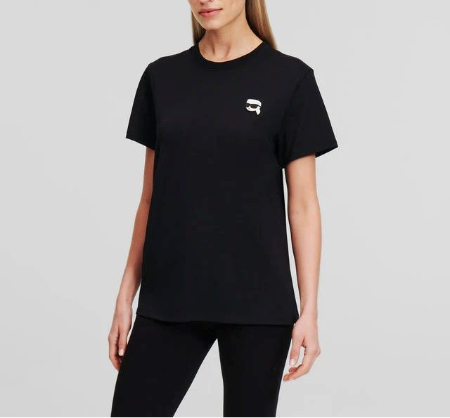 KARL LAGERFELD TRICOU IKONIK 2.0 PATCH OVERS. FEMEI [3]