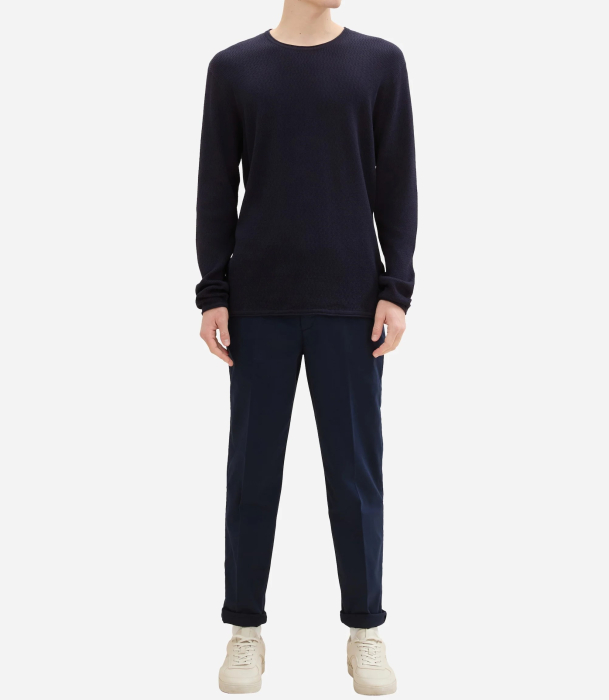 Pantaloni Barbati Regular Tapered Chino [4]