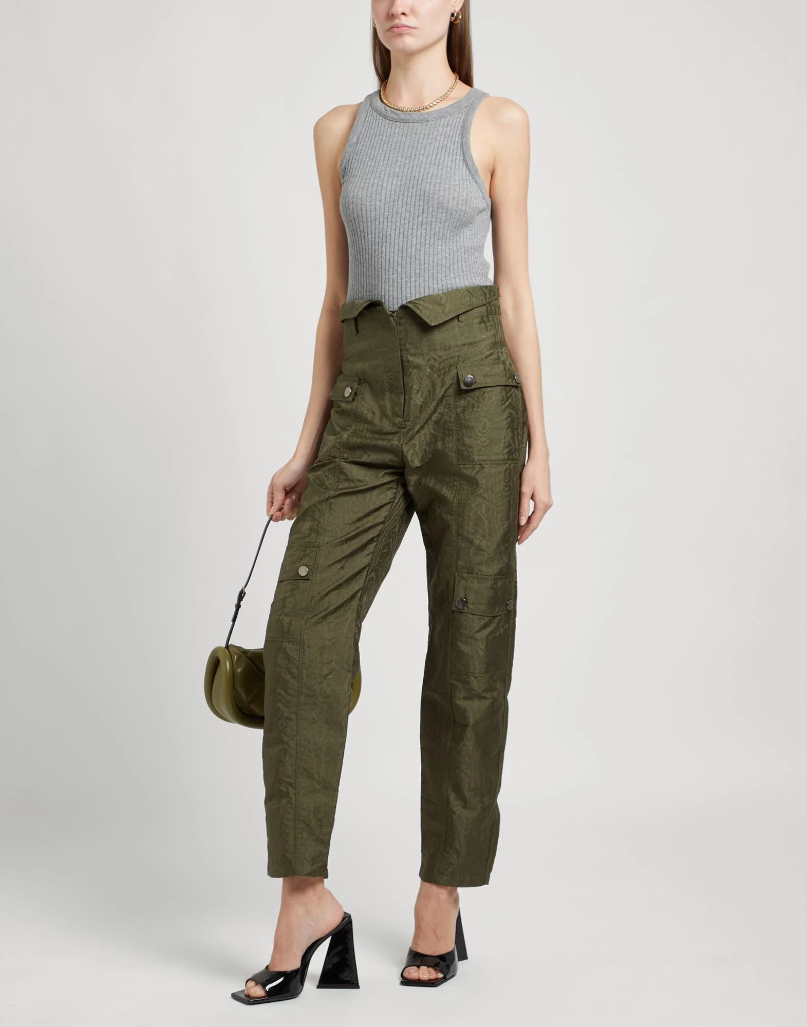 PINKO PANTALON EXTRA HIGH WAIST FEMEI [2]