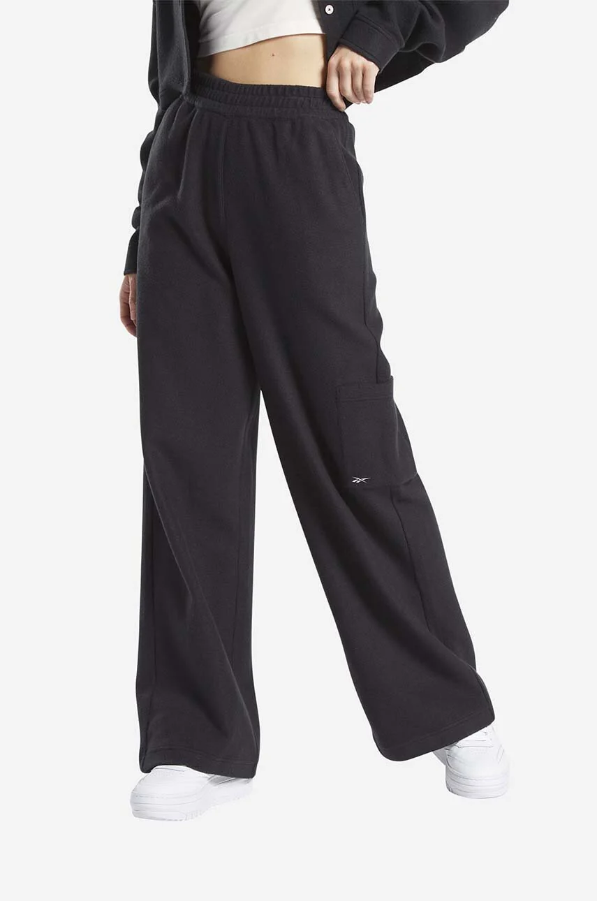 REEBOK PANTALON FLARE WIDE LEG FEMEI [2]