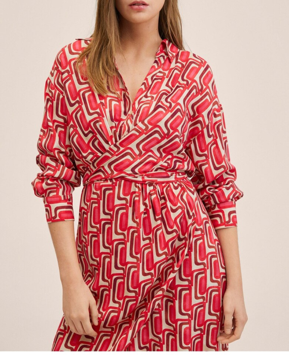 Rochie Femei Wrap Multicolor [5]