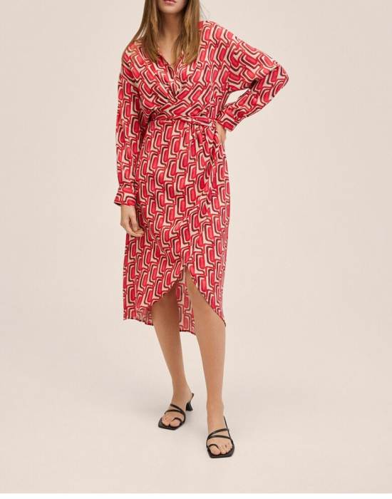 Rochie Femei Wrap Multicolor [4]