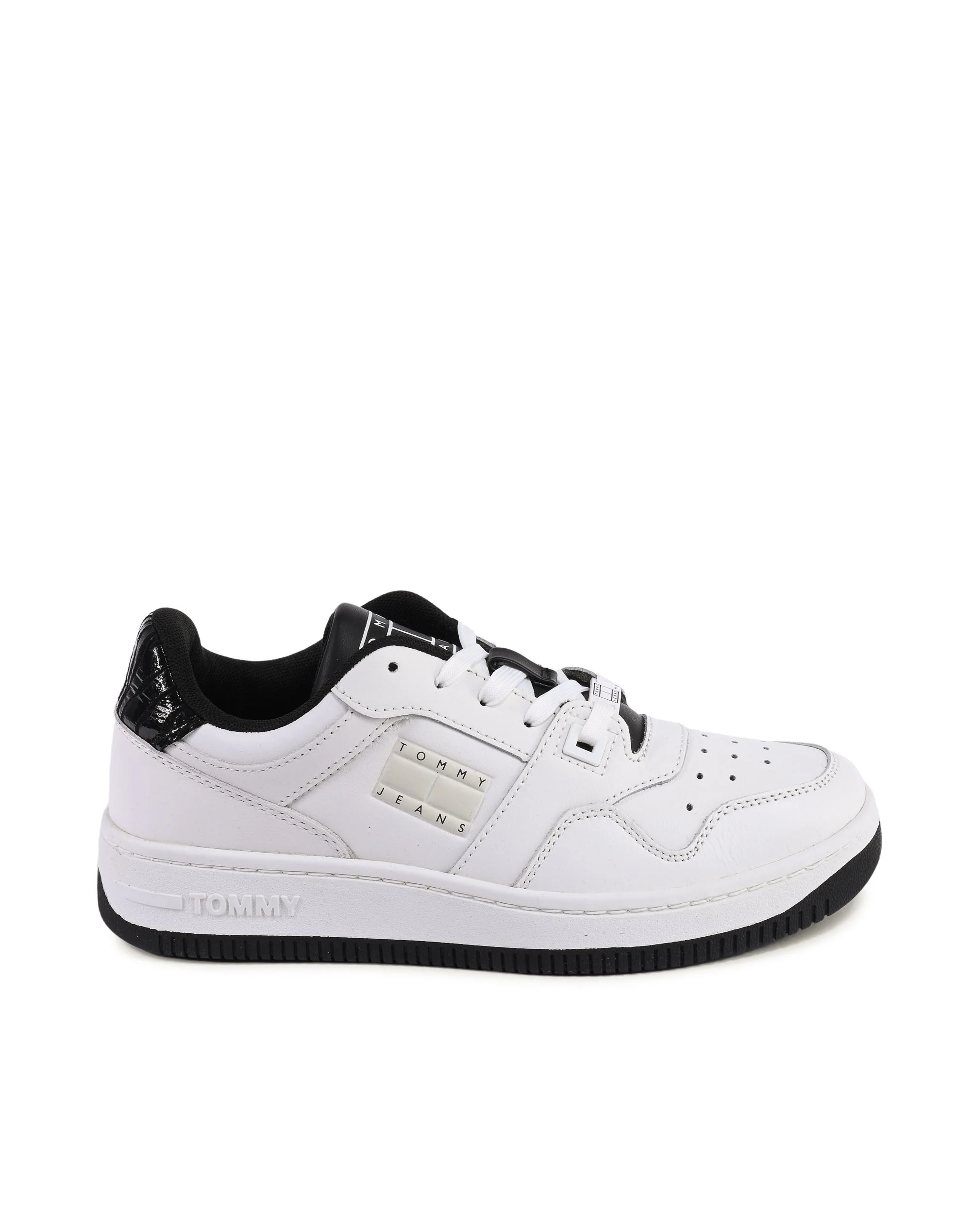 Sneakers Femei Alb cu Negru [2]