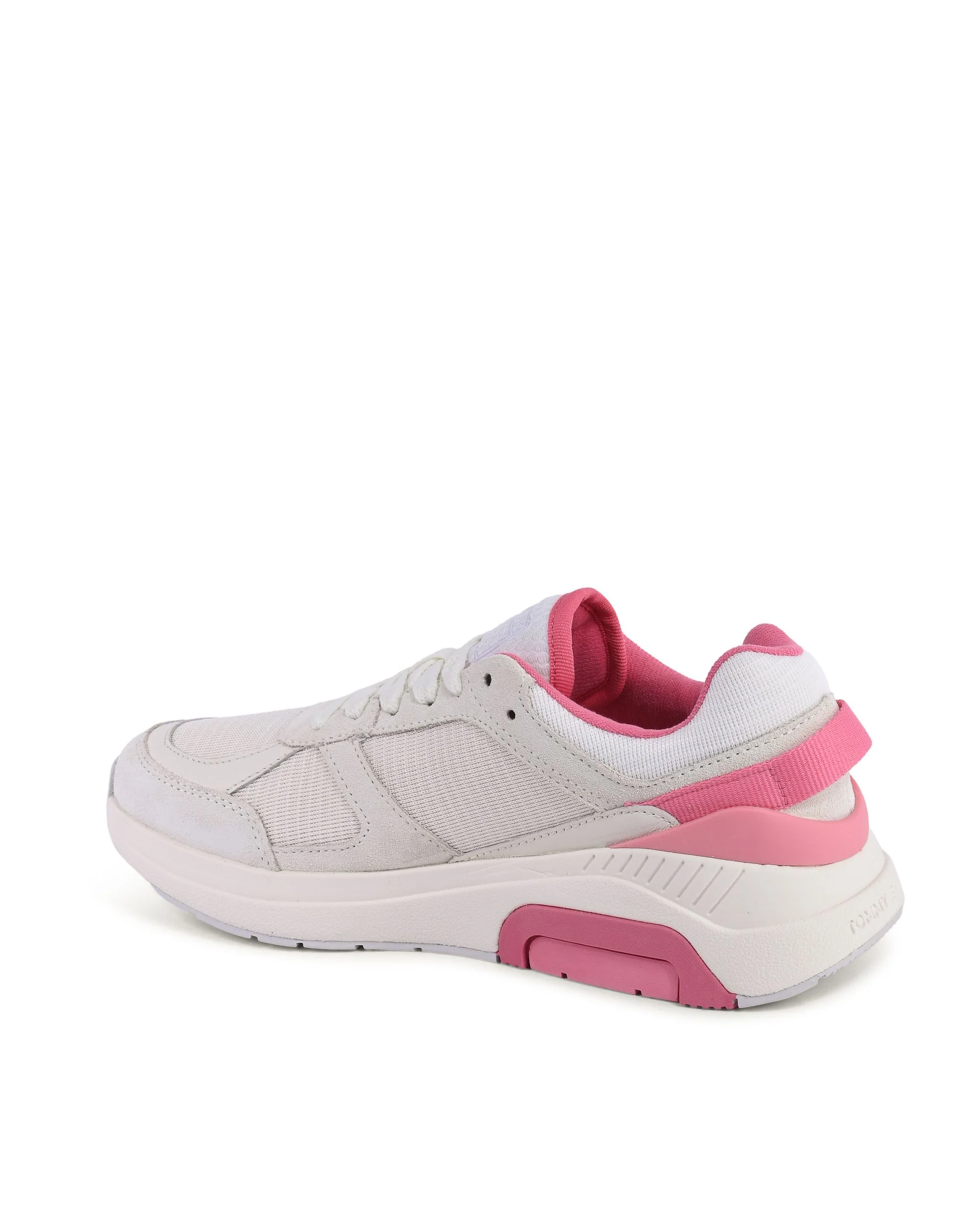 Sneakers Femei Crem cu Roz [2]