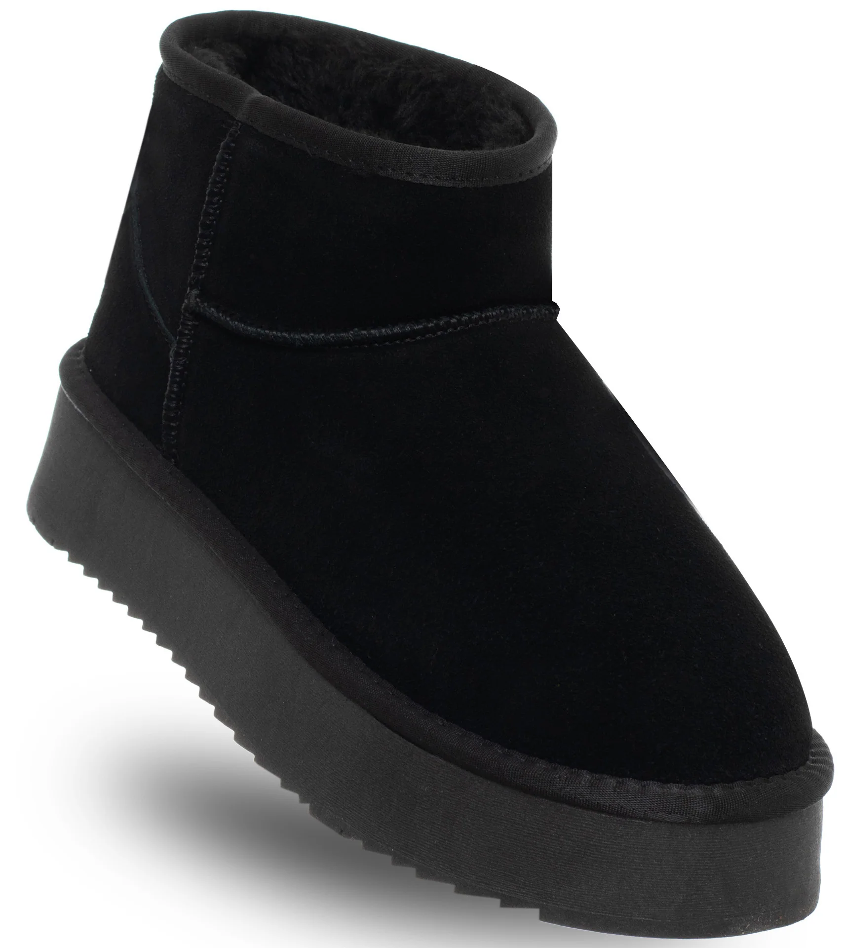 SOLO SOPRANI HUGH PLATFORM GHETE PIELE INTOARSA FEMEI [2]