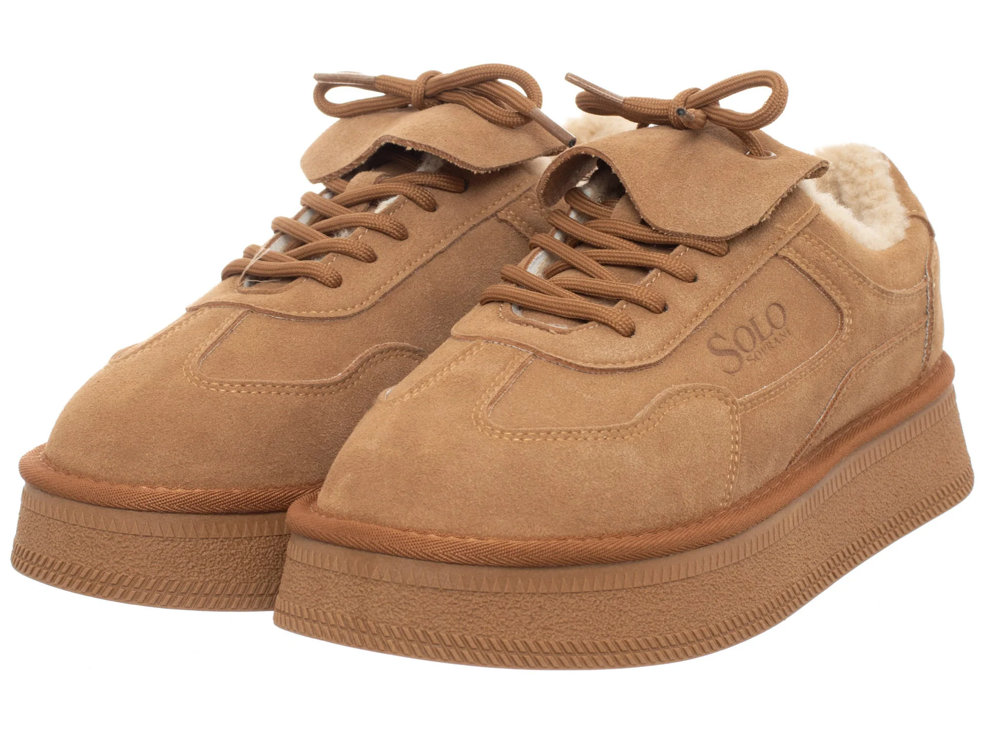 SOLO SOPRANI PANTOFI IMBLANITI PIELE INTOARSA  JENNY FEMEI [2]