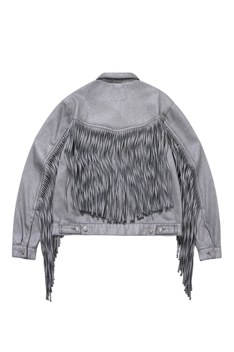 WRANGLER GEACA BLUGI ROCK`N`ROLL COWBOY FEMEI ARGINTIU L [2]