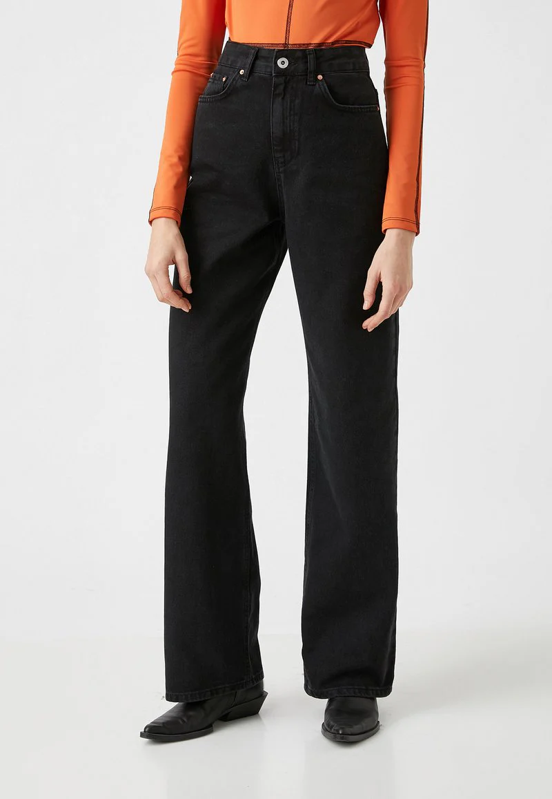 FEMEI - KOTON BLUGI BIANCA WIDE LEG FEMEI