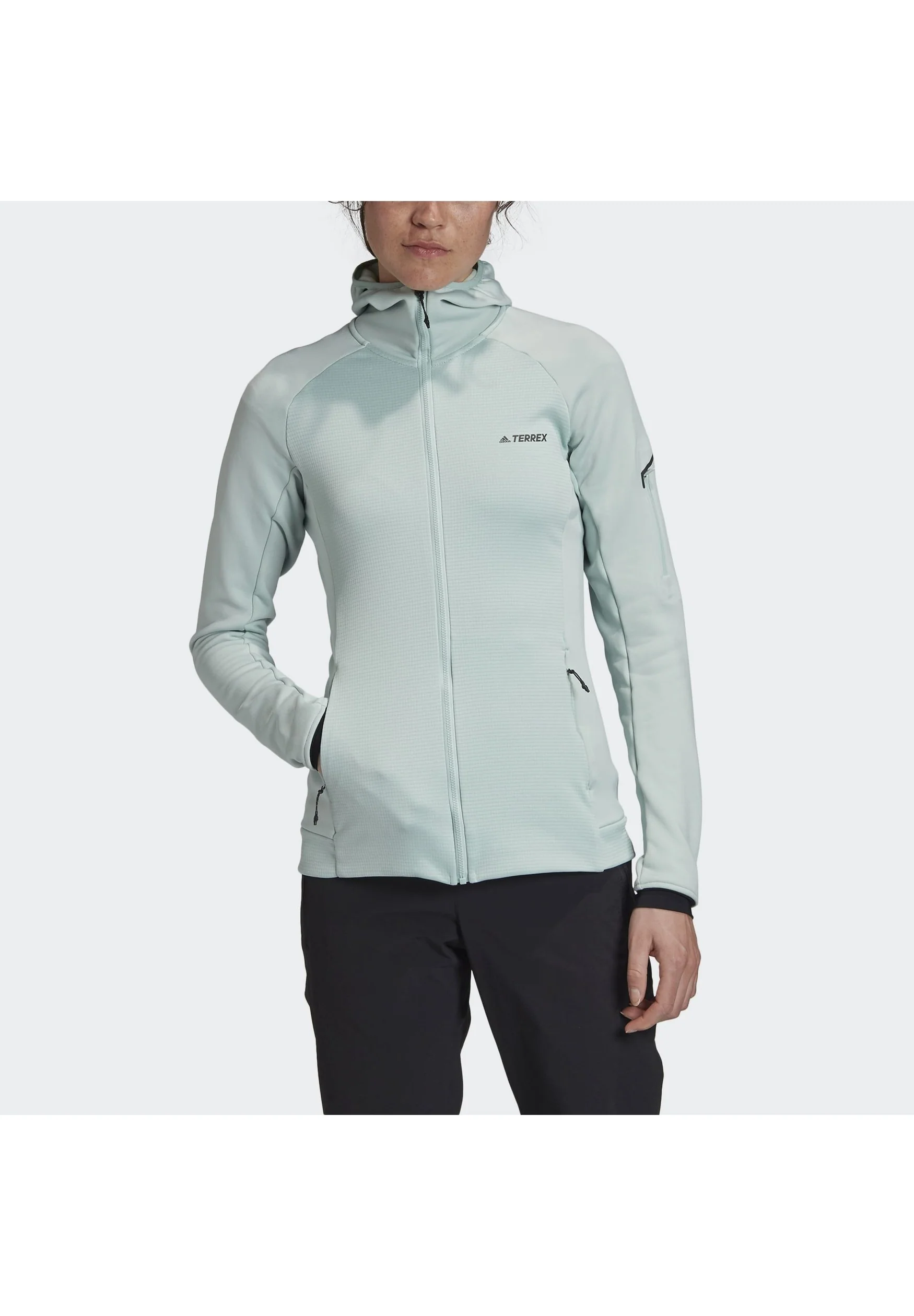 HANORACE - ADIDAS HANORAC TERREX  ZIP SI GLUGA  STOCKHOR FEMEI