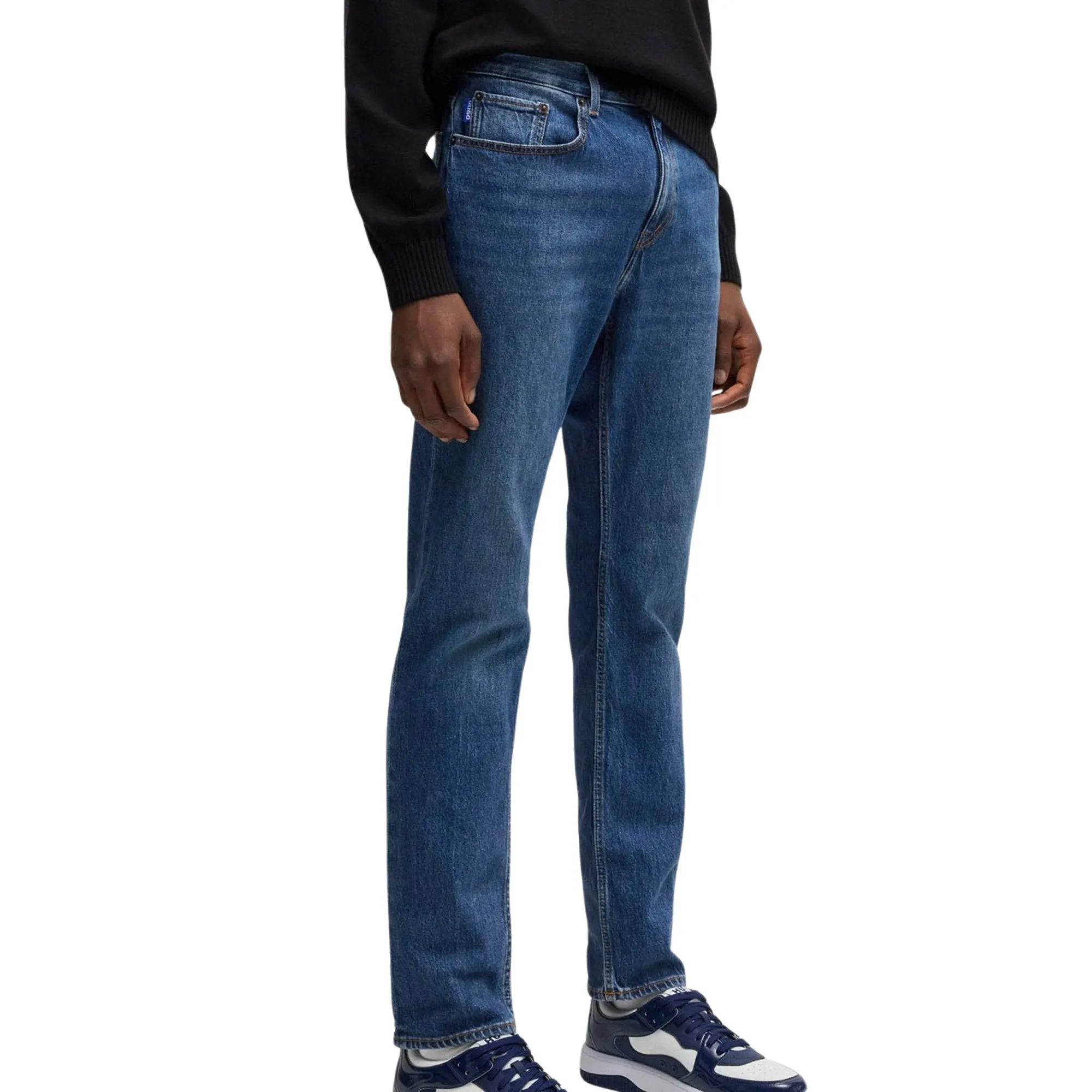 Blugi - Blugi Barbati Slim Ash