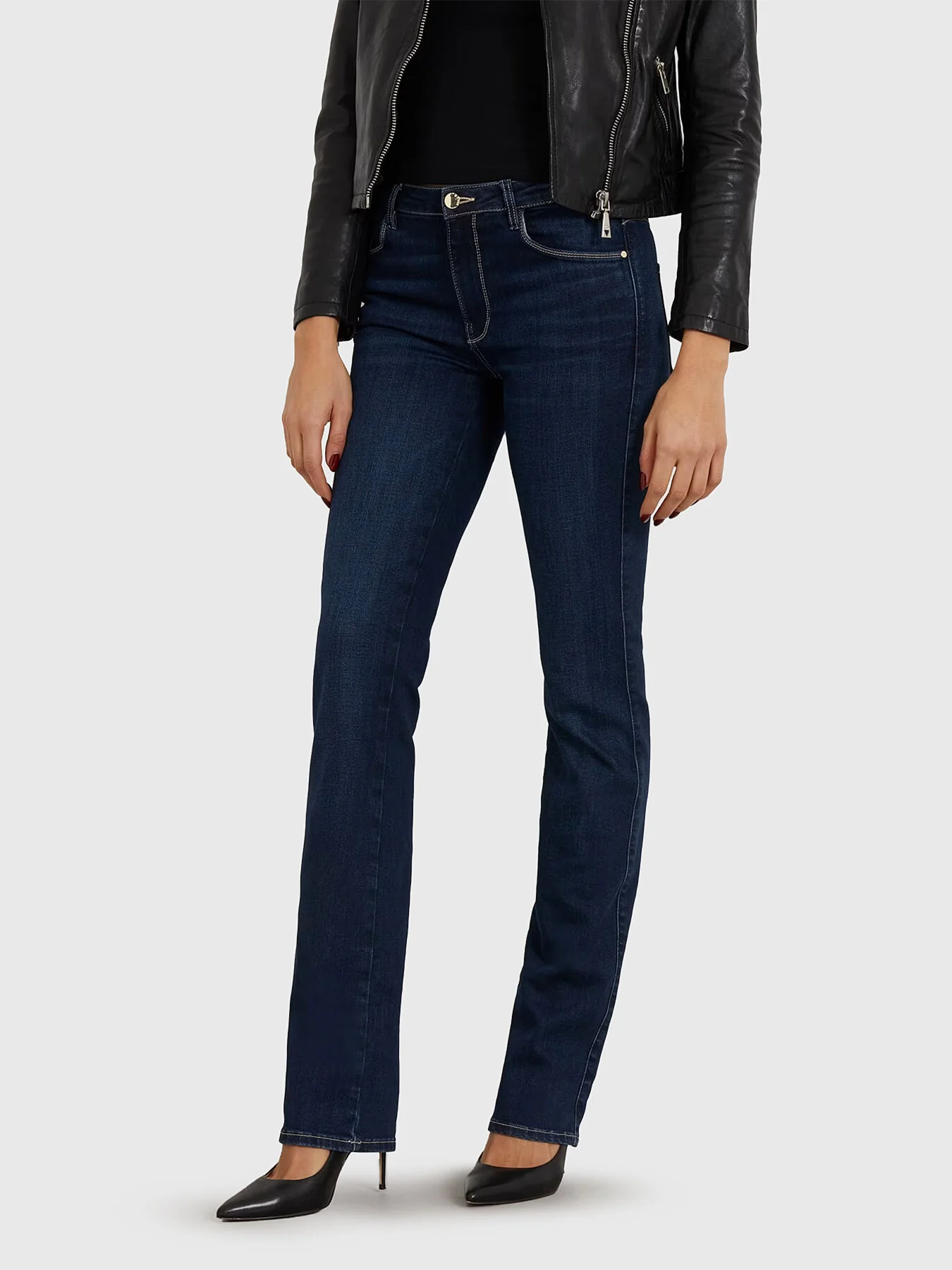 JEANS - GUESS JEANS SEXY STRAIGHT FEMEI