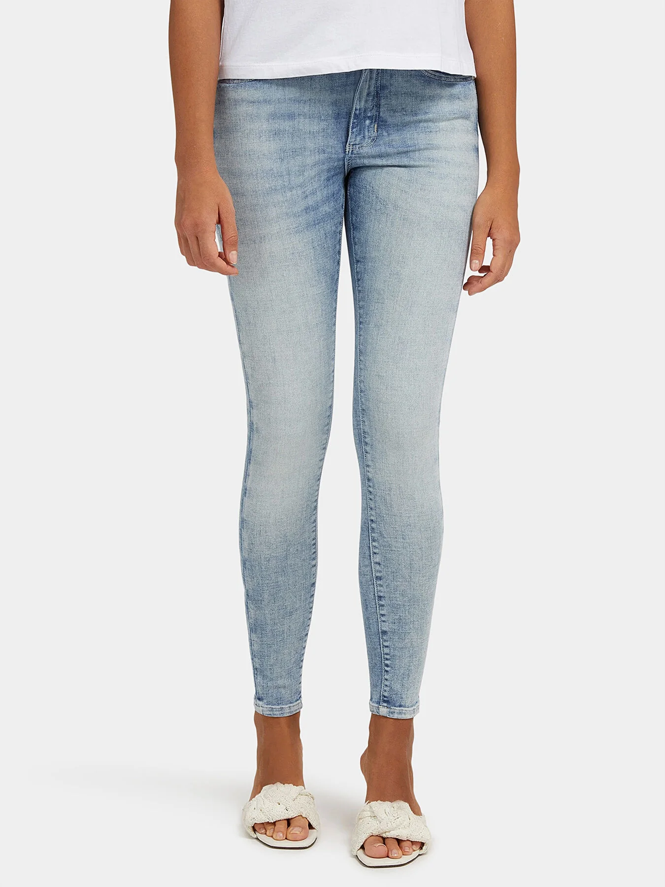 JEANS - GUESS SKINNY JEANS FEMEI