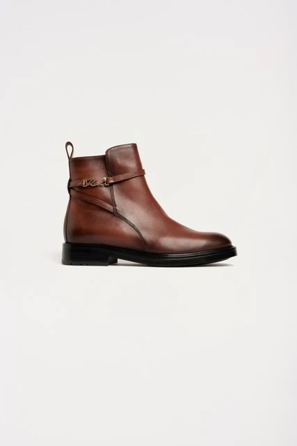 GHETE FEMEI - KARL LAGERFELD CIZME GLEZNA BLAKE SIGNIA PIELE