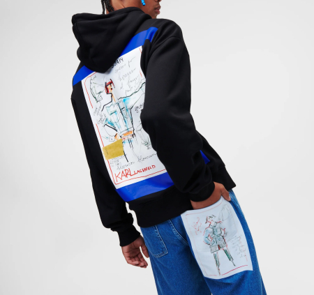 HANORACE - KARL LAGERFELD HANORAC GLUGA BARBATI