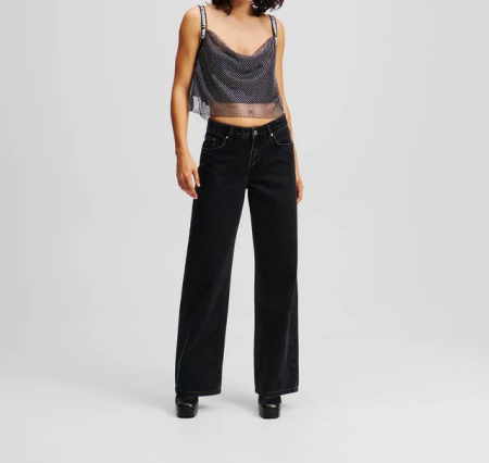 JEANS - KARL LAGERFELD JEANS BLUGI RELAXED FEMEI