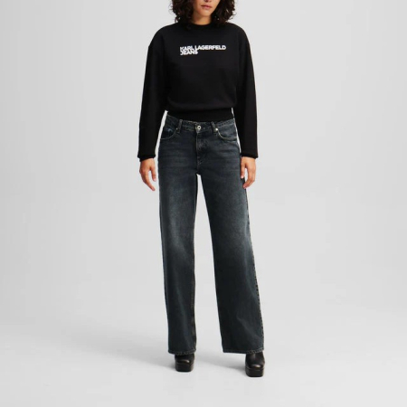 JEANS - KARL LAGERFELD JEANS BLUGI RELAXED FEMEI