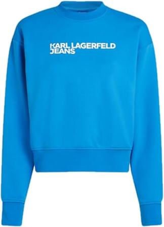 FEMEI - KARL LAGERFELD JEANS BLUZA SPORT REGULAR ESSENTIAL LOGO FEMEI