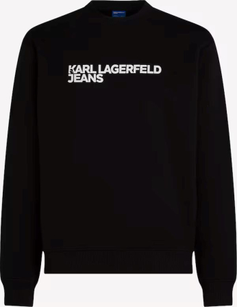 BARBATI - KARL LAGERFELD JEANS BLUZA REGULAR ESSENTIAL LOGO BARBATI