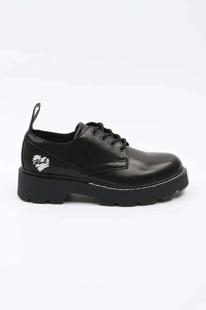 PANTOFI - KARL  LAGERFELD KAMDEN HEART OF KARL DERBY FEMEI