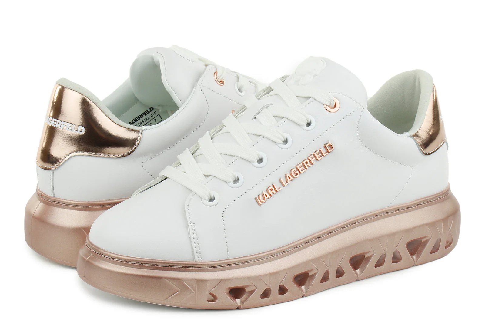 SNEAKERS - KARL LAGERFELD KAPRI KITE OUTLINE NFT LO LACE FEMEI