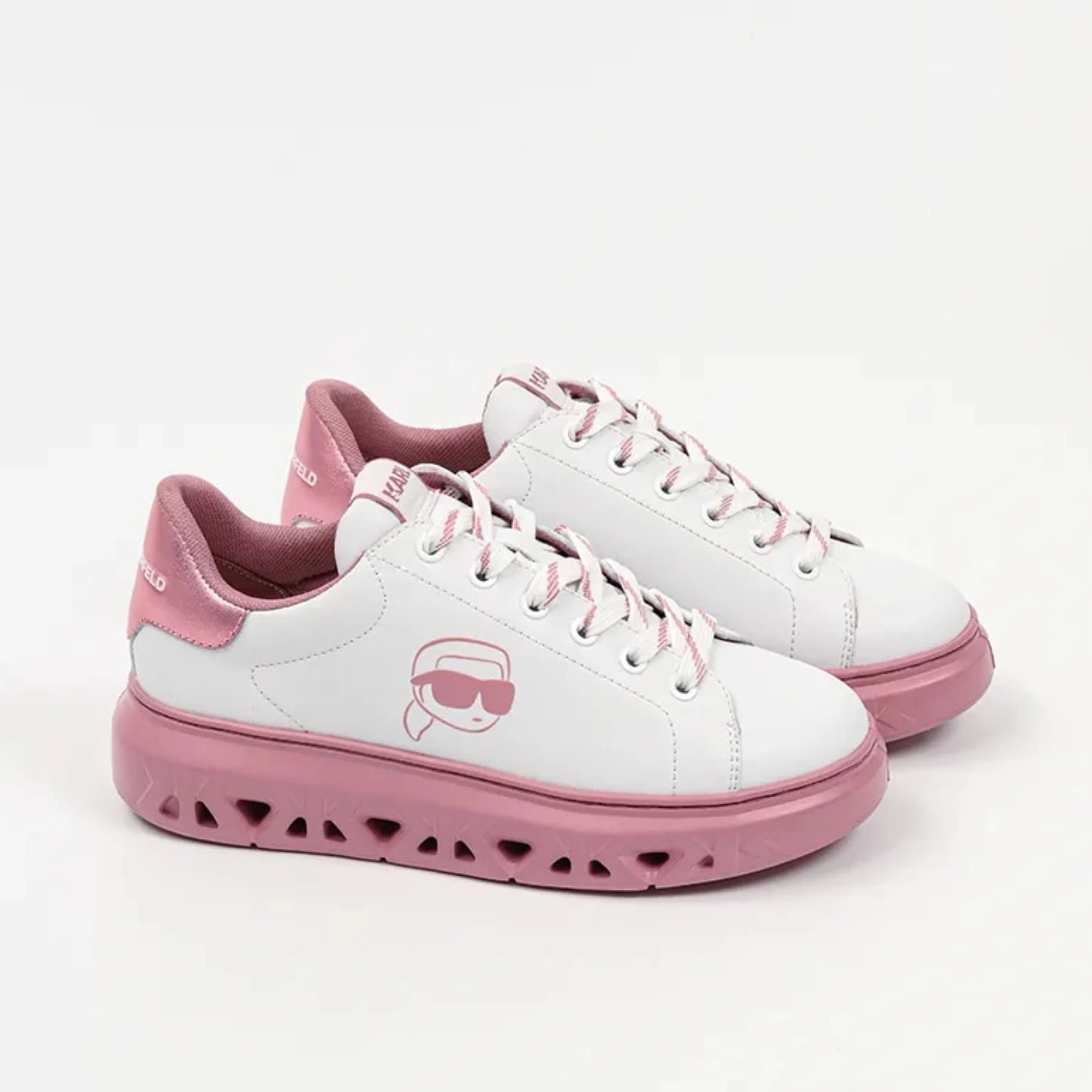 SNEAKERS - KARL LAGERFELD KAPRI KITE OUTLINE NFT LO LACE FEMEI