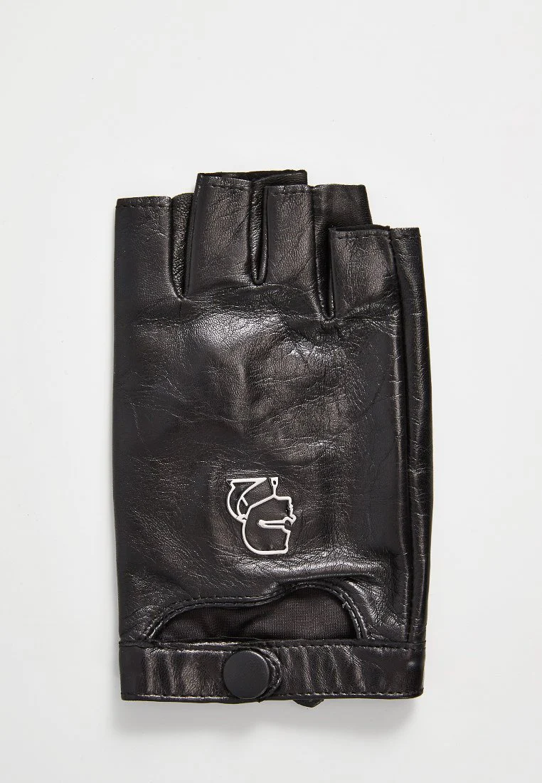 PALARII SI MANUSI - KARL LAGERFELD MANUSI DIN PIELE FEMEI NEGRU   M