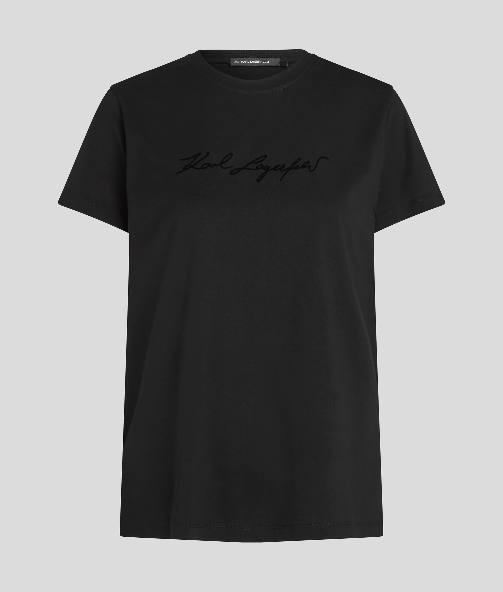 TRICOURI - KARL LAGERFELD TRICOU SIGNATURE FLOCK FEMEI
