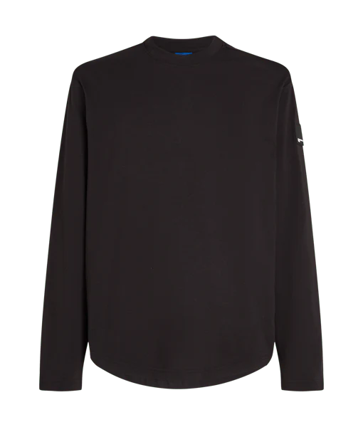 BLUZE BARBATI - KLJ BLUZA CURVED HEM REGULAR BARBATI  NEGRU  M