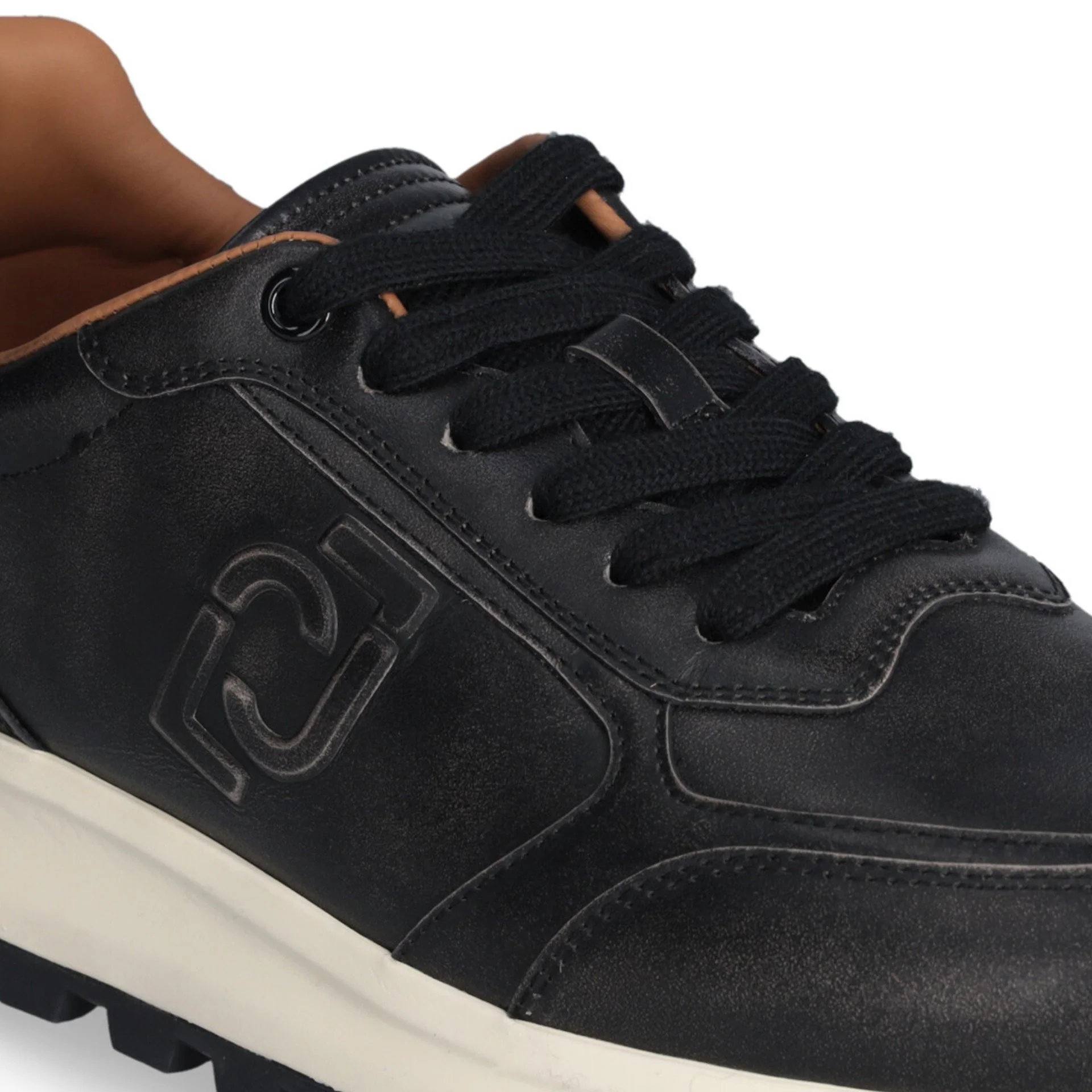 LIU JO RUNNING 01 SNEAKER BRUSHED CALF LEATHER BARBAT [2]