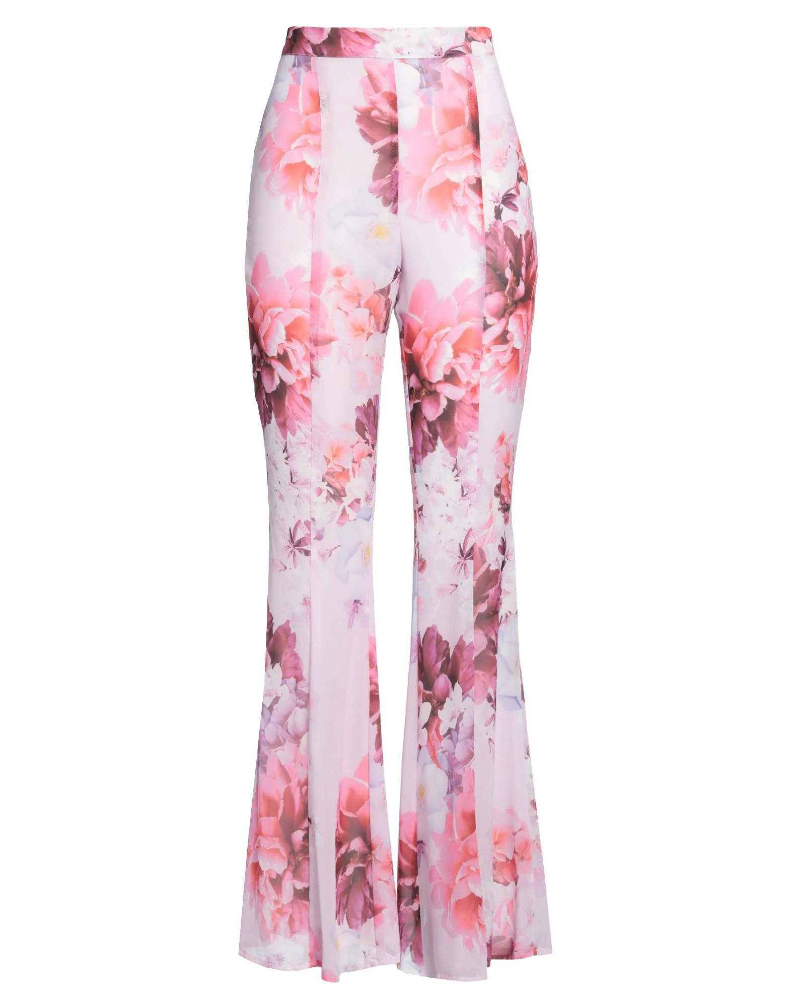 Pantaloni Scurti - Pantaloni Femei Flare cu Flori
