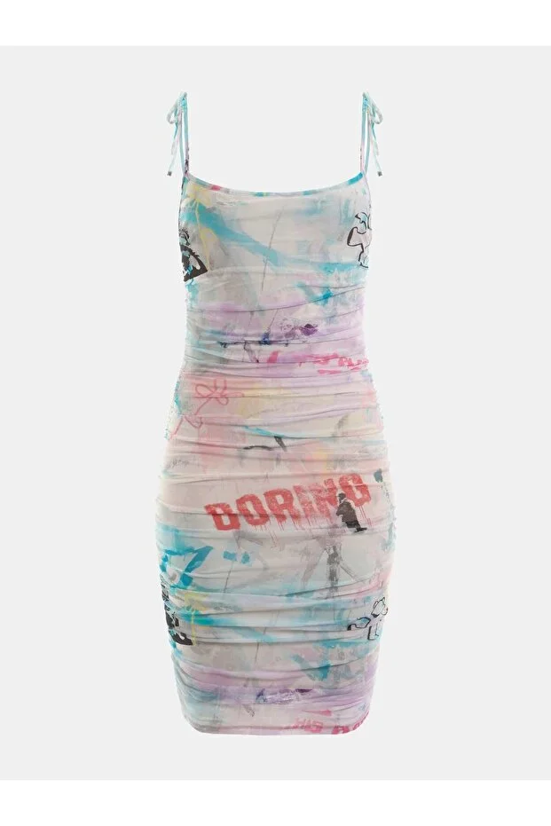 Rochii - Rochie Femei Mini Graffiti