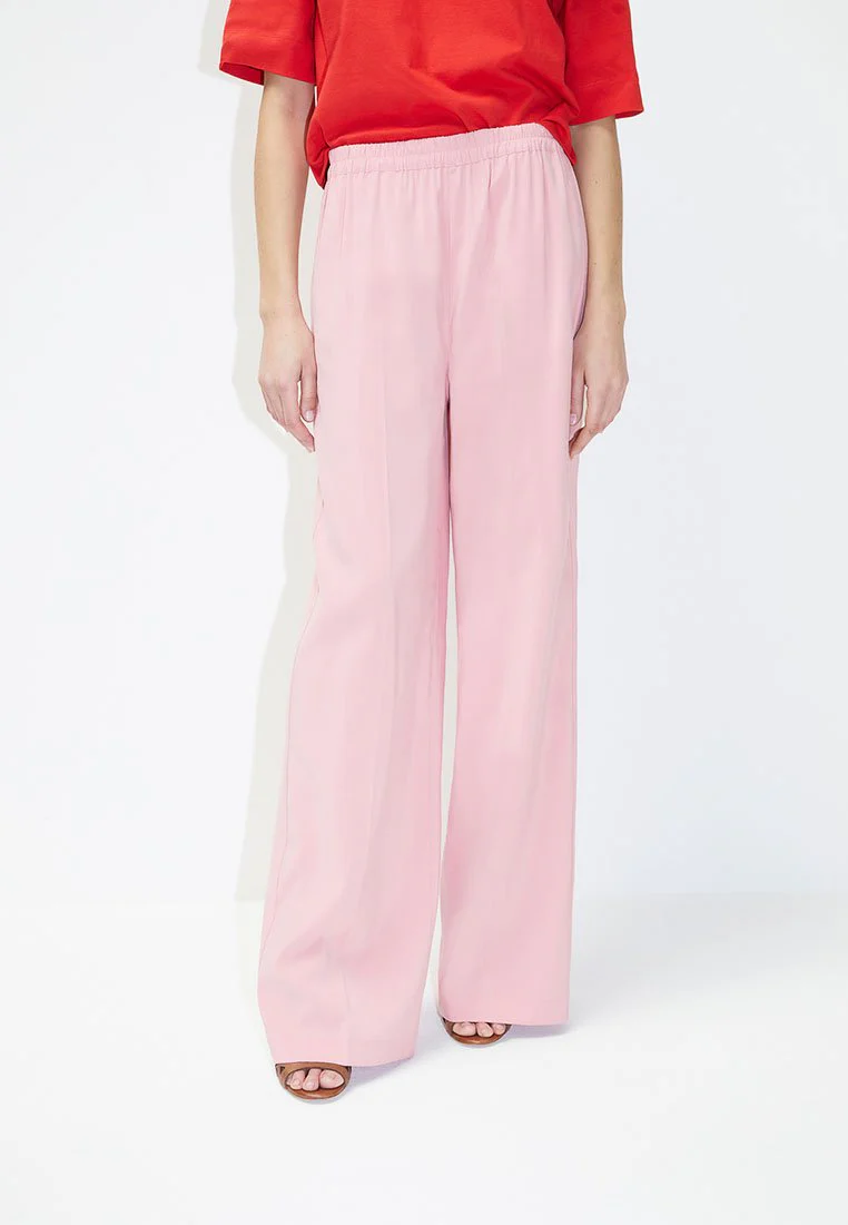 PANTALONI FEMEI - SISLEY PANTALONI WIDE LEG FEMEI