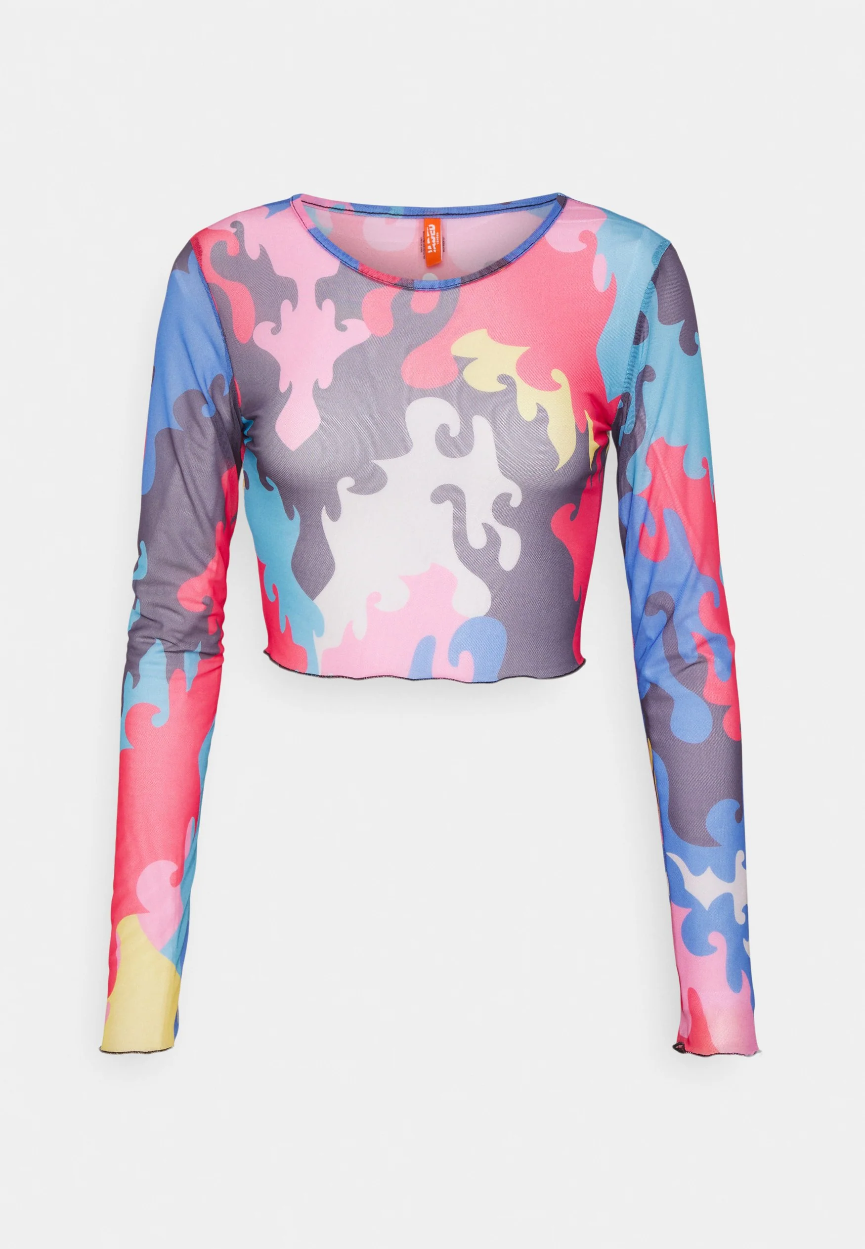 Bluze - Top Femei cu Maneca Lunga Transparent