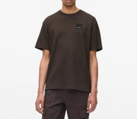 Imbracaminte Barbati - Tricou Barbati Regular Fit Waffle