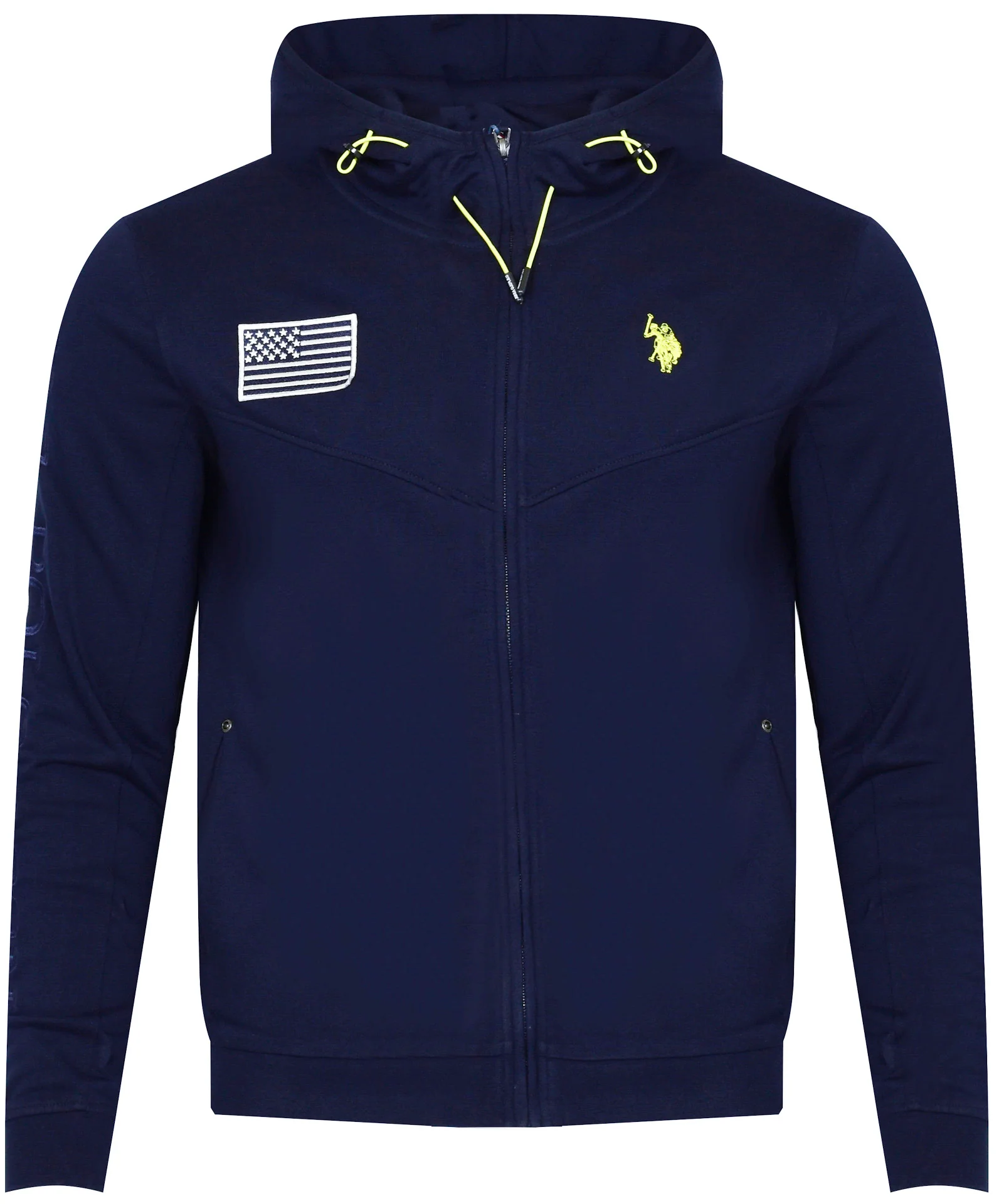 HANORACE - U.S. POLO ASSN. HANORAC GLUGA ZIP BARBATI