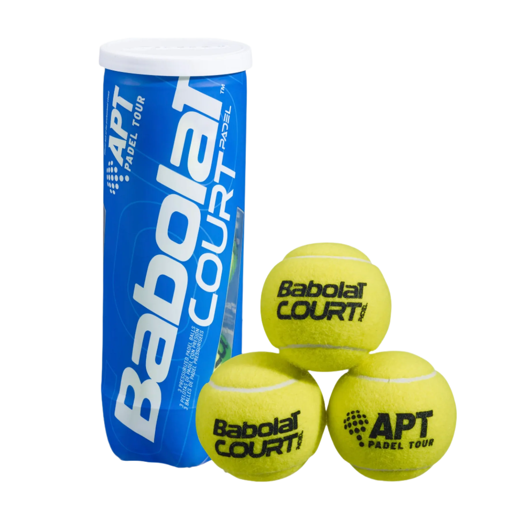 MINGI PADEL - Babolat Court Padel - set 3 mingi