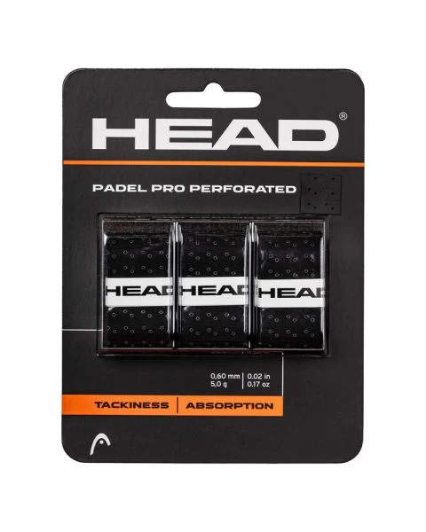 ACCESORII - Overgrip HEAD Padel PRO Perforated Negru