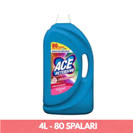Detergenți pentru rufe negre - Detergent lichid pentru rufe ACE Color 4L - 80 spălări