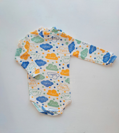 Hainute pentru copii - Body cu maneca lunga cu gîtișor Sweet dreams