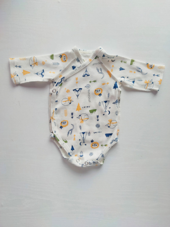 Hainute pentru copii - Body cu maneca lunga Safari