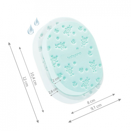 Bureta de baie BabyONO verde [1]