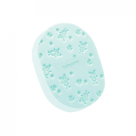 Hranire și îngrijire pentru bebeluși - Bureta de baie BabyONO verde