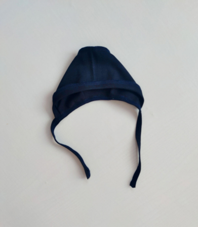 Hainute pentru copii - Caciulita cu șiret Pampy Dark Blue